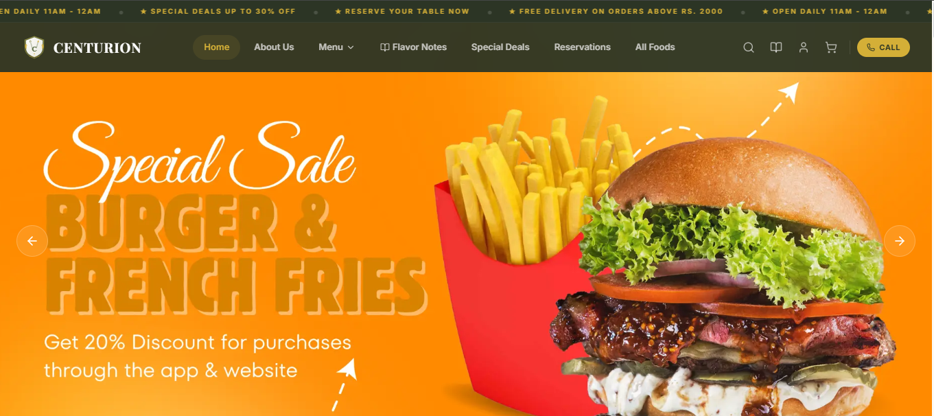 Centurion Burgers & Restaurant