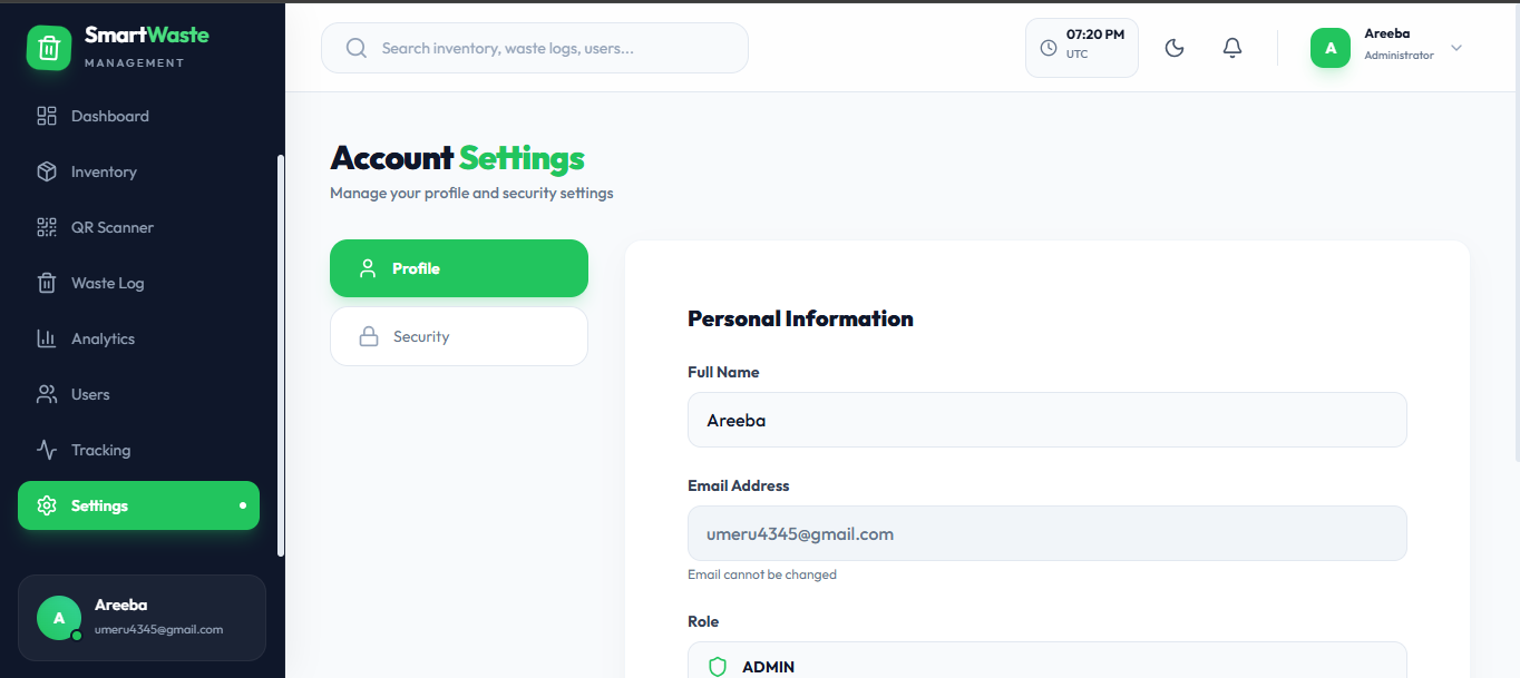SmartWaste CRM